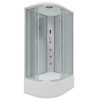 Душевая кабина Niagara NG-2310-14RF 120х80 см, с матовыми стеклами, правосторонняя