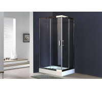 Душевой уголок Royal Bath RB HPD-T-CH 120х100 см, с прозрачными стеклами